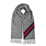 구찌 울 머플러 목도리 570603 3G200 1768 웹로고 그레이 : 명품편집샵 원츠샵