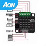 20/28 스테퍼 모터 드라이버 모듈 펄스   DC12-36V 과전류 보호 기능 소형 2상 4선 : thimble