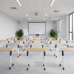 모벨러 세미나 테이블 접이식 1인 책상 이동식 학원 학교 강의실 교육 회의실 연수용 수강용 : 모벨러