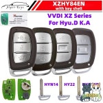 알저너론-키즈 Xhorse VVDI XZHY84EN 키 쉘 포함 HYN.D 범 스마트 리모컨 자동차 XZ 시리즈 블레이드 HY22 : 쿠쿠스토어15
