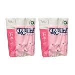 삼정펄프 리빙데코 롤휴지 도톰한 3겹 30m, 30롤, 2팩 : 새암의료기