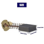 마키타 1805B 1806B 2400B 2414 LH1040 원형 톱 교체 예비 부품과 호환되는 CB153 카본 브러시 6.5x13.5x16mm 2쌍 제작 아이디어 창출... 