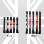 퍼스널라이즈 패턴즈 자동차 공중 신호 수신기 액세서리 소형 R55 R56 R60 R50 R53 F55 F56 F60 범용 차량 지붕 안테나 : 유앤진01