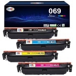 069 MF753Cdw 4팩 토너 카트리지 교체용 캐논 세트 컬러 MF751Cdw LBP : 나닥스마켓