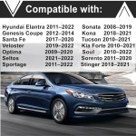 현대 엘란트라 쏘나타 JAC 체리 닛산용 2PCS 26740-2G000 PCV 밸브, 차량용 포지티브 크랭크케이스 환기 제어 밸브 267402G000 045... 