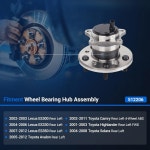 오토라운딩 5126206 후륜 링 허브 어셈블리 02 03 렉서스 ES300 /04 06 ES330 /07 12 ES350 05 12 아발론 /02 11 캠리 /01 03 하이... 