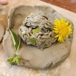 울라샘찰흙 1kg 어린이 찰흙놀이 자연점토 도자기흙 미술놀이 : 울라샘