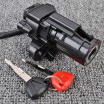 27048-5144 Kawasaki EX400 Ninja 400 ABS ER400 Z400 연료 캡 점화 스위치 시트 잠금 장치 키 키트 포함 51049-0735 : 루카스낸시2