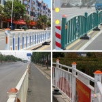 솔라 가드 레일 포스트 캡 라이트  하이웨이  마커  태양광 LED 반사 Led 조명 : 미주에오