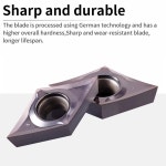 보링 보링용 CNC 인서트 DCGT070202 스테인리스강 1L 코팅 절삭 정밀 공구 선반용 11T304 DCGT070201-1L ZP15 10 PCS : 머시마켓5호점
