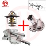 23 PCS 19311 P08 000 HONDA CIVIC 용 냉각수 온도 조절기 하우징 1992-1995 DEL SOL D15 19311-P08-000 : Kairo