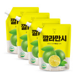 [깔라만시3+1] 데이앤 원액 깔라만시, 1L, 4개 : 참앤들황토농원