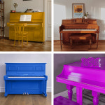 중고피아노 리폼 외관과 내부 청소, 수리, 도장 수리 : 오케이피아노뮤직