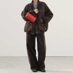 AT THE BAGEL 엣더베이글 티아 팬츠 코듀로이 팬츠 루즈핏 골덴 바지 : 아포에스토