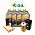 폭스바겐 골프 엔진오일 세트 6세대 (10-13년식) CAV 4L : 오토플러스몰