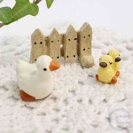 덕우 미니 동물 농장 오리 장식 3p세트 인테리어장식인형 카페소품 : 덕우무역