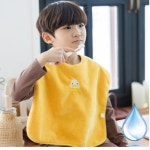 아기 워시빕 세안턱받이 유아 세수 수건 극세사 무형광 워시빕 : 헬스메디칼