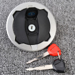 27048-5144 Kawasaki EX400 Ninja 400 ABS ER400 Z400 연료 캡 점화 스위치 시트 잠금 장치 키 키트 포함 51049-0735 : 루카스낸시2