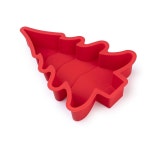 케이크용 크리스마스 트리 실리콘 몰드, 귀여운 컵케이크 몰드, 논스틱 베이킹 몰드, 비스킷 크리스마스 트리 눈송이 방울 젤리 베이킹 DIY 도구... 