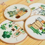 지비엘 손바느질DIY 프랑스 자수 키트 : 지비엘몰