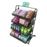 편의점 미니선반 슈퍼마켓 수납장 간식 과자 계산대 매대 업그레이드된 대호색색 : 파주마켓 1호점