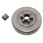 맥컬로치 PM 375 파워 맥 310 320 330 340 364 384 394 484 494 510 타이탄 40용 클러치 드럼 스프로킷에는 베어링이 필요합니다.... 