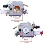 허스크바나 카브레터 340 345 346XP 350 351 353 ZAMA C3-EL32용 2연료 라인 : 올프렌