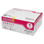 성심 일회용주사기 1cc 26G 13mm 1박스(100개) 멸균주사기 : 하나메디칼의료기