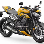 스트리트 트리플 765RS R 765RS 765 R 2023 2024 프로텍터 가드 섀시 쉴드 신형 엔진 스포일러 바디 로워 페어링 오토바이 : 나디아픽스