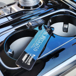 주차번호판 아크릴 자동차번호판 주차알림판 화이트 고딕체 번호슬림형 : 몬스터엑스