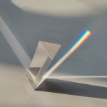 광학 유리 프리즘 공장 교육 실험 삼각형 프리즘 다채로운 조명 촬영 무지개 사진 50x50x550mm : 루카스낸시