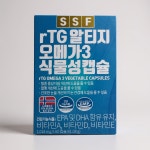 순수식품 rRTG 알티지 오메가3 1018mg 60캡슐, 1개 : 진리마켓-JINRI
