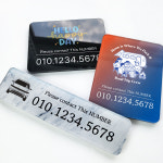 주차번호판 아크릴 자동차번호판 주차알림판 화이트 고딕체 번호슬림형 : 몬스터엑스