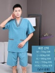 찜질방 옷 마사지 가운 복장 온천 사우나 스파 로브 플러스 사이즈 그레이 남성 순면삼 M : 노바게이트