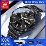 OELVS 7077 고급 비즈니스 호환 남성용 시계 오토매틱 기계식 방수 야광 날짜 요일 선물용 렐로즈 : 미주세오