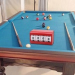 이주 당구장 스코어보드 미니 스코어키퍼 다목적 득점 스포츠 카운터 축구 야구 체육 교실 활동용 Red : 지혜로운몰