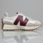 뉴발란스 327 레더 WS327KA 버건디 국내매장판 : 킥스믹스