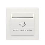 넓은 전압 호텔 에너지 절약 스위치 저/고주파 125Khz/13.56MHz 지원 110V/220V 40A M1/EM T5577 카드 전원 켜기 끄기 : 노든샵