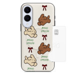 맥세이프 호환 투카드포켓 범퍼 케이스 몽이 먼저 점프퍼피, 갤럭시S25 엣지 : 그리다 팩토리