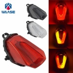 Waase For Suzuki GSX-R1000 L7 17-24 E-Mark 후면 테일 라이트 브레이크 방향 지시등 통합 LED : 미주에오