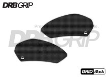 디알비그립 가와사키 닌자 ZX 6R 19~ 그리드 블랙 DRB GRIP 니그립패드 : DRB WORX 디알비웍스