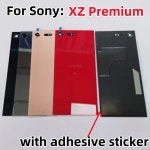 소니 XPERIA XZ 프리미엄 G8142 XZpremium 배터리 하우징 후면 유리 커버 케이스  부품 문짝 : 미주에구