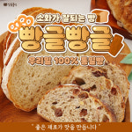100% 통밀빵 우리밀 무설탕 식빵 자연발효 비건 샌드위치 식사 건강 : 광주 빵글빵글