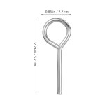 jojoyfuny 15, 가정용 소화기 안전 풀 핀에 빨간색 탐퍼 씰 플라스틱 및 금속 클립으로 잠금 핀 설정 : 모라디직구10