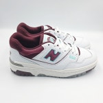 (더미네랄 블랙프라이데이) 뉴발란스 550 바스켓쉬프트 화이트버건디 BB550WBG : 더미네랄TheMineral