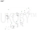 Te sl a 액세서리 모델 보행자 ACC 모듈 브래킷에 적합 1061953-00-E 1128492-00-C : 송하유통41