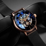 캐주얼 남성용 자동 기계식 시계 중국 다기능 AE 브랜드 본토산 버클 유형 없음 : 미주세오