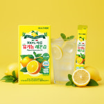 이탈리아산 온가족 유기농 100% 레몬즙 레몬수 유기농레몬즙스틱 15포, 2개 : 밥상예술