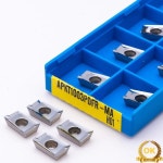 APKT1003 MA H01 경도 카바이드 블레이드 알루미늄 밀링 커터 CNC 기계 삽입 선반 금속 터닝 도구 개 : 트레이드셀53