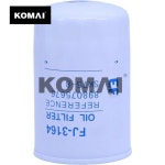 KOMAI FJ-3164 오일 필터는 이스즈 호환 4LE1  엔진용으로 8980756761 대체 : 밀레온